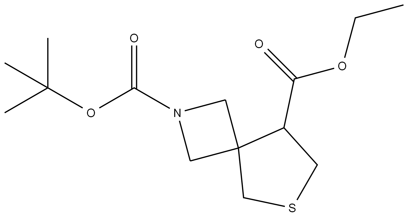 2-tert-butyl 8-ethyl 6-thia-2-azaspiro[3.4]octane-2,8-dicarboxylate(WX102522) picture