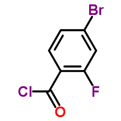 2-Fluoro-4-Bromobenzoyl Chloride Structure