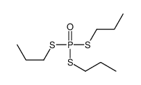 1-bis(propylsulfanyl)phosphorylsulfanylpropane Structure