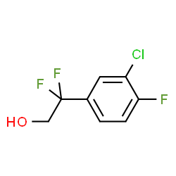 2-(3-chloro-4-fluorophenyl)-2,2-difluoroethan-1-ol picture