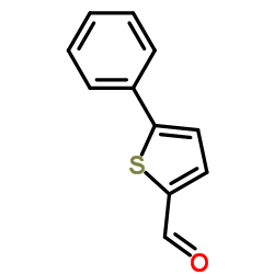 5-Phenyl-2-thiophenecarbaldehyde structure