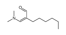 3-(Dimethylamino)-2-hexylacrolein Structure