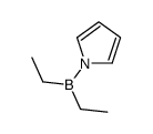 diethyl(pyrrol-1-yl)borane结构式