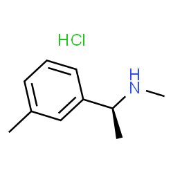 (S)-N-甲基-1-(间甲苯基)乙胺盐酸盐图片