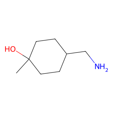 cis-4-(aminomethyl)-1-methyl-cyclohexanol结构式