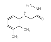 Glycine, N-2,3-xylyl-, hydrazide(7CI,8CI) Structure