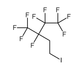 1,1,1,2,2,3-HEXAFLUORO-3-(TRIFLUOROMETHYL)-5-IODOPENTANE结构式