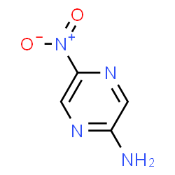 Pyrazinamine, 5-nitro- (9CI) picture