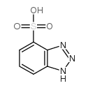 苯并三唑-4-磺酸结构式