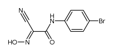 2-((4-bromophenyl)amino)-N-hydroxy-2-oxoacetimidoyl cyanide Structure