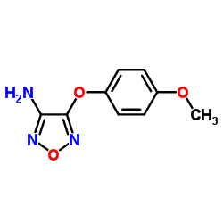 4-(4-Methoxyphenoxy)-1,2,5-oxadiazol-3-amine图片