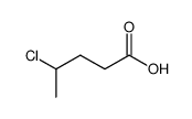 4-chloropentanoic acid Structure