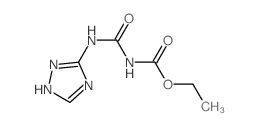 ethyl N-(2H-1,2,4-triazol-3-ylcarbamoyl)carbamate structure