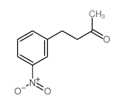 4-(3-nitrophenyl)butan-2-one Structure