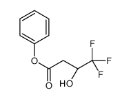 phenyl (3R)-4,4,4-trifluoro-3-hydroxybutanoate Structure