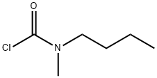 Carbamic chloride, N-butyl-N-methyl- Structure