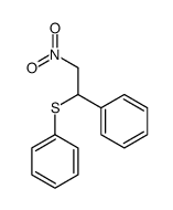 (2-nitro-1-phenylsulfanylethyl)benzene结构式