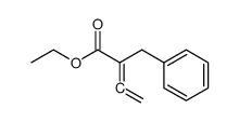 2-benzyl-buta-2,3-dienoic acid ethyl ester Structure