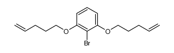 2-bromo-1,3-bis(pent-4-enyloxy)benzene Structure