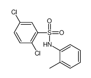 2,5-Dichloro-N-(2-methylphenyl)benzenesulfonamide Structure