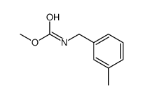 Carbamic acid,[(3-methylphenyl)methyl]-,methyl ester (9CI)结构式