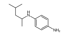 4-N-(4-methylpentan-2-yl)benzene-1,4-diamine结构式