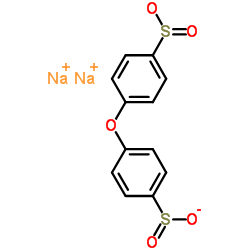 二苯醚-4,4-二亚磺酸钠结构式