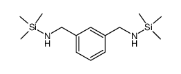 N,N'-(1,3-phenylenebis(methylene))bis(1,1,1-trimethylsilanamine)结构式