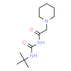 1-Piperidineacetamide,N-[[(1,1-dimethylethyl)amino]carbonyl]-(9CI)结构式