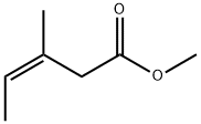 (Z)-3-Methyl-3-pentenoic acid methyl ester结构式