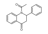 1-N-acetyl-4-keto-2-phenyl-1,2,3,4-tetrahydroquinoline Structure