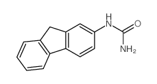 Urea, 1-(fluoren-2-yl)-结构式