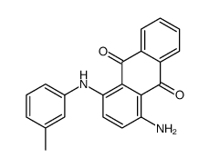 1-amino-4-(3-methylanilino)anthracene-9,10-dione Structure