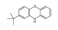 2-(TERT-BUTYL)-10H-PHENOTHIAZINE结构式