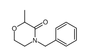 4-benzyl-2-methylmorpholin-3-one结构式