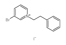 5-bromo-1-phenethyl-pyridine Structure