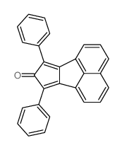 7,9-二苯基-8H-环戊并[a]苊烯-8-星空app结构式