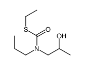 S-ethyl N-(2-hydroxypropyl)-N-propylcarbamothioate Structure