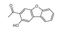 (2-hydroxydibenzofuran-3-yl)methyl ketone Structure