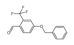 4-Benzyloxy-2-(trifluoromethyl)benzaldehyde picture