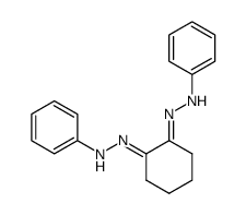 cyclohexane-1,2-dione bis(phenylhydrazone) Structure