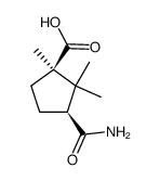 β-camphoramic acid Structure