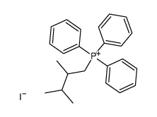 rac-(2,3-Dimethylbutyl)triphenylphosphonium iodide Structure