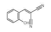 2-[(2-hydroxyphenyl)methylidene]propanedinitrile Structure