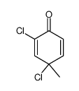 2,4-dichloro-4-methylcyclohexa-2,5-dienone Structure