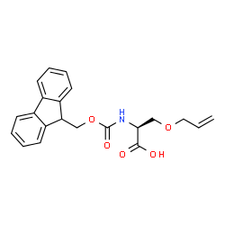 Fmoc-Ser(Allyl)-OH Structure