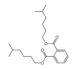 二异庚基邻苯二甲酸酯结构式