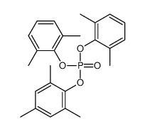 Phosphoric acid bis(2,6-dimethylphenyl)2,4,6-trimethylphenyl ester structure