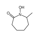 hexahydro-1-hydroxy-7-methyl-2H-azepin-2-one结构式