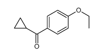 CYCLOPROPYL 4-ETHOXYPHENYL KETONE Structure